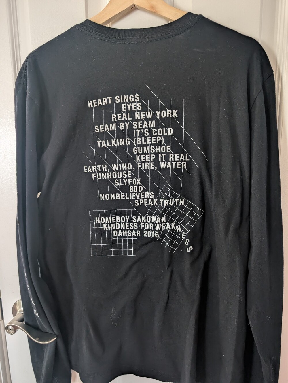 Dahsar X Homeboy Sandman "Kindness For Weakness" Art Shirt - Picture 7 of 7